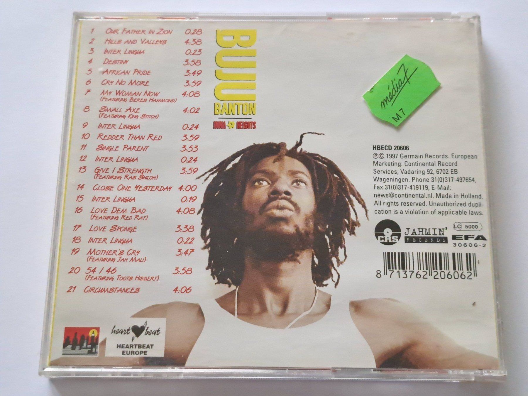 CD: Cd Buju Banton - Inna Heigts – Usato da Pully venduto da bro_n52j 1