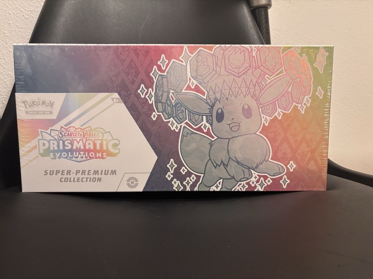 Pokémon Carte collezionabili: Pokémon Prismatic Super Premium Collection – Nuovo e nell'imballaggio originale da Massagno venduto da Gametrader00