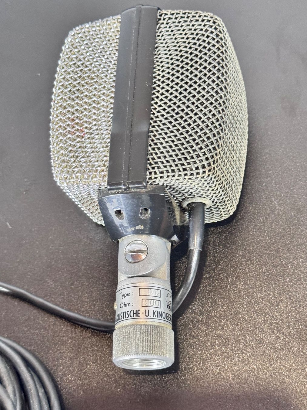 Akg Microfoni: AKG D12 Vintage - Microphone dynamique original - 1960 – Usato da Tramelan venduto da lolopat 6