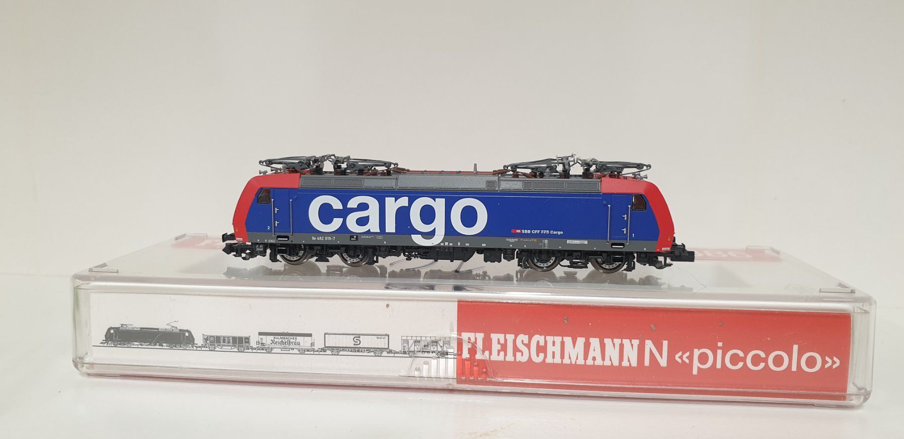 Fleischmann Trains électriques: Fleischmann Spur N  SBB Re482  Carco  7386 – D'occasion à Neuenhof par ludovicco