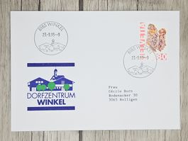 CL11 Enveloppe + Timbre Suisse 1995