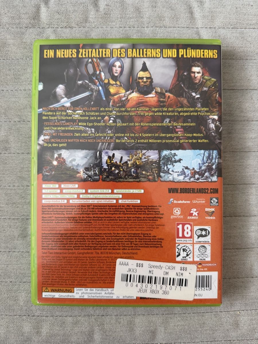 Microsoft Spiele: Borderlands 2 für Xbox 360 – Gebraucht aus Thunstetten von Virus_33 2