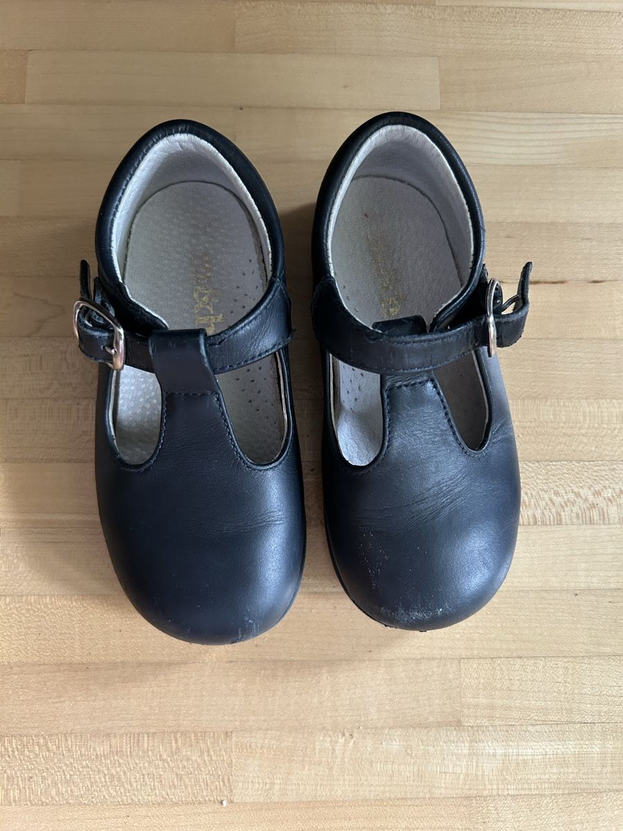 Scarpe per ragazze: Super Cute navy Leather Mary Janes - Size 24 – Usato da Maur venduto da SaraYannick 2