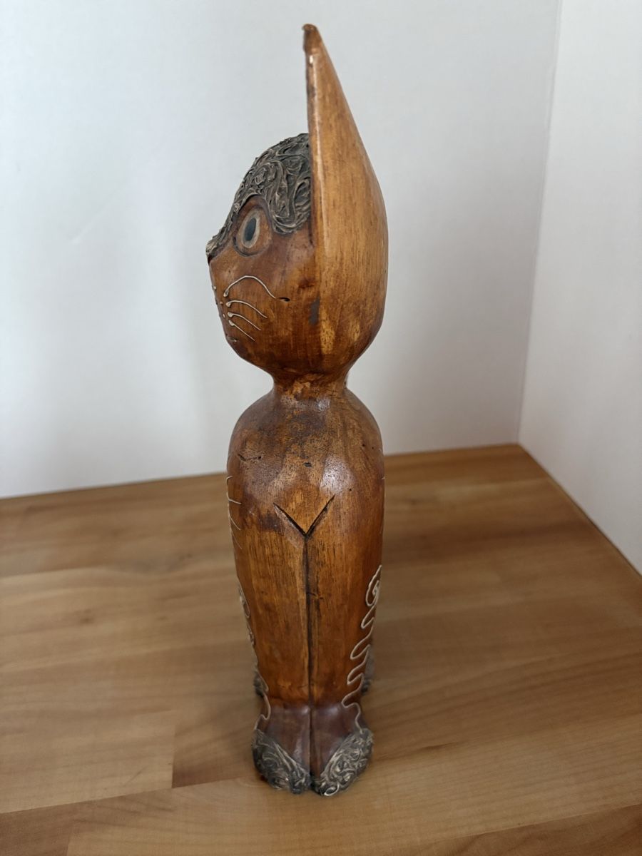 Tutte le decorazioni: Katze Figur aus Holz – Usato da Rümlang venduto da SchumBru10 1