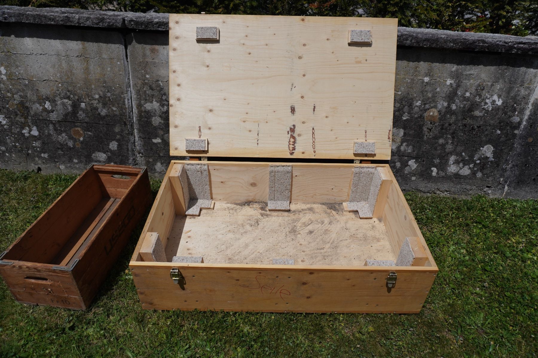Casse di trasporto: Robuste Kiste aus Holz – Usato da Wettingen venduto da r_6wxy