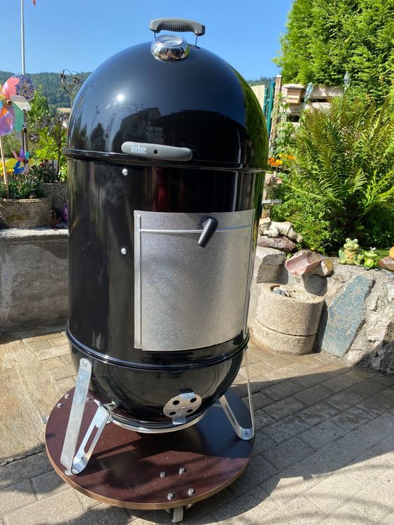 Wasserpfannenabdeckung Für Weber Smokey Mountain 57 Cm – Macht Reinigen Easy!