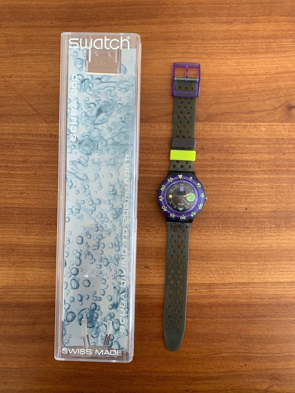 Swatch Orologi: Swatch Scuba 200 – Nuovo e nell'imballaggio originale da Udligenswil venduto da Trisha70 3