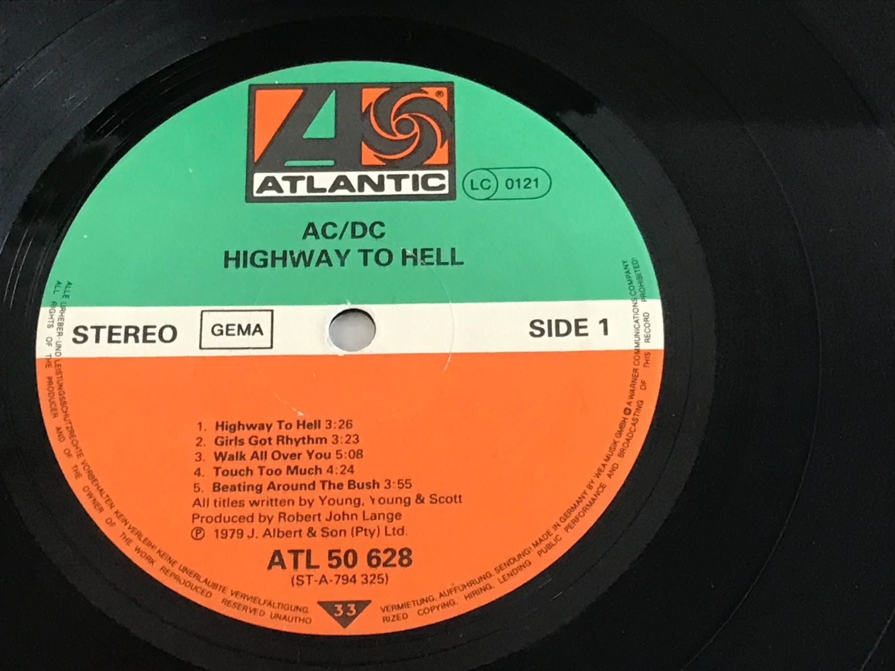 Dischi in vinile: AC/DC - Highway to Hell - 1979 D – Usato da Buchs AG venduto da Archie 2