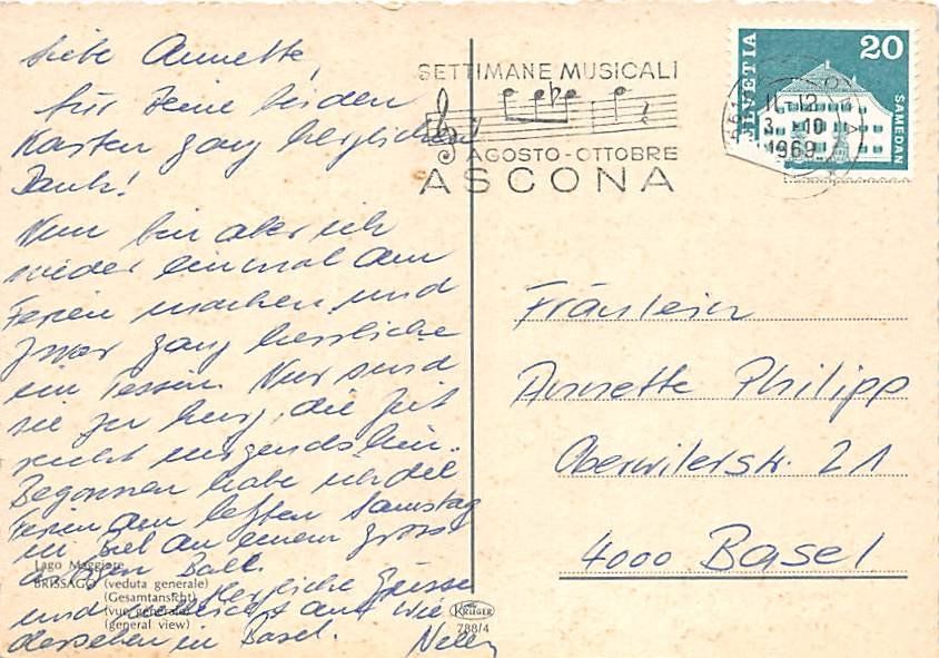 Cartes postales: TI - Brissago – D'occasion à Ottikon b.Kemptth. par Neptun1974 1