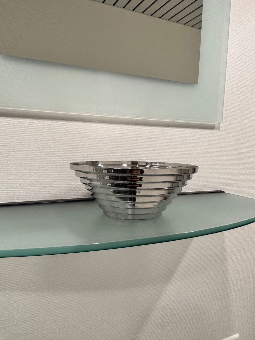 Alessi Ciotole: ALESSI Chromstahl Schale "MAYA" Original Designer – Usato da Luzern venduto da biba3001 3