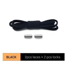 Elastische Schnürsenkel schwarz