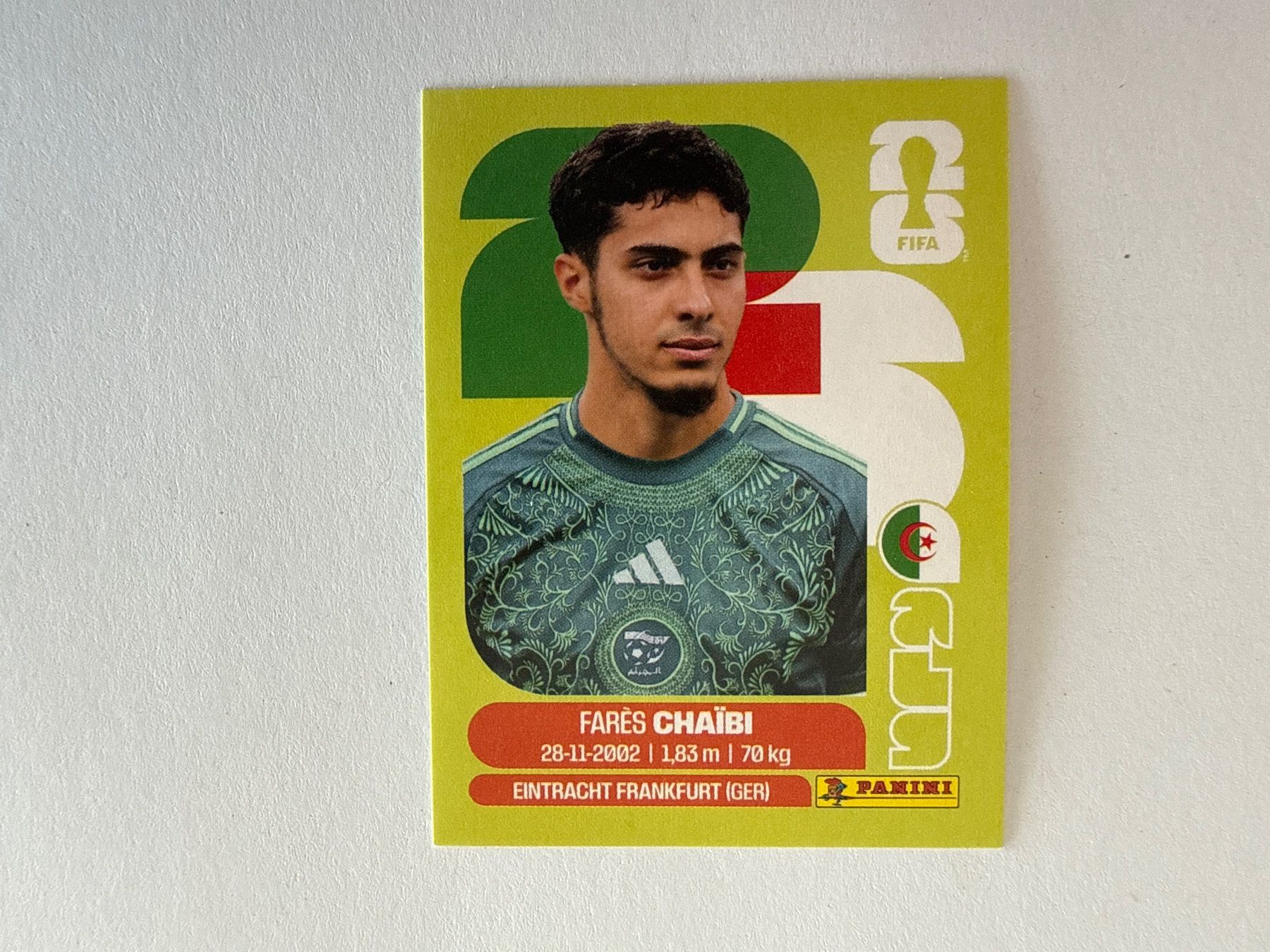 Panini Carte collezionabili: Chaibi ALG14 - Panini CH Edition WM 2026 – Nuovo (secondo la descrizione) da Grenchen venduto da nicus_aveiro