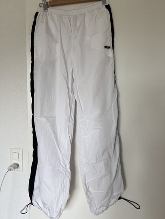 Fila White Tracksuit Bottoms. Size S. Great Condition! (54)
