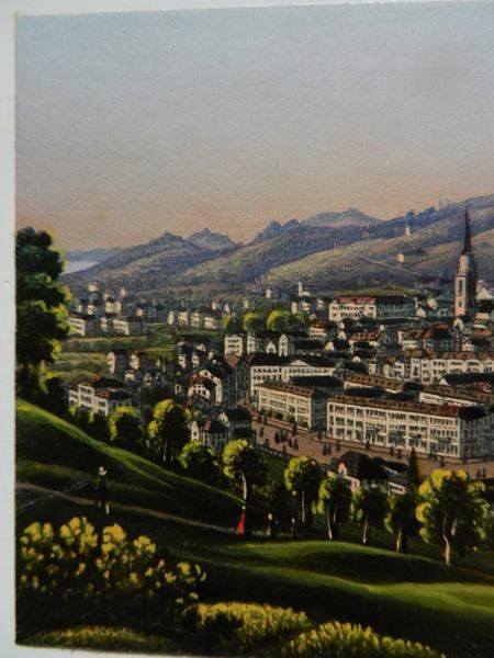 Incisioni: St.Gallen von Dikenmann – Usato da Risch venduto da Rischli15 3
