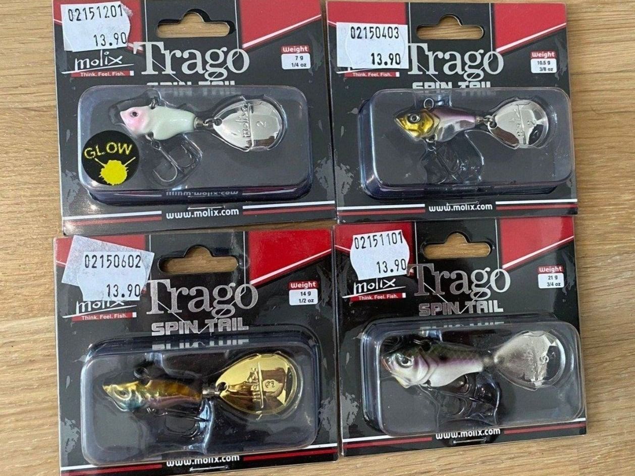 Esche: Molix Trago Jig Spinner Set 7-21 gr - Set #3 – Nuovo e nell'imballaggio originale da Widnau venduto da Fishingtackle_Oggy