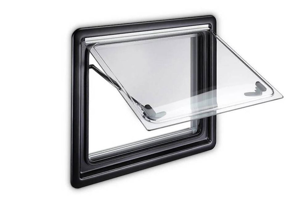 SOGI Ersatzfenster FIN-S-56 Für Sandstrahlkabine S-56 & FERVI 0580 – Aus Plexiglas, Mit Dichtung, 53,5x44 Cm