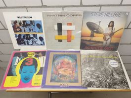 Schallplatten Konvolut mit 6 Diversen LP s