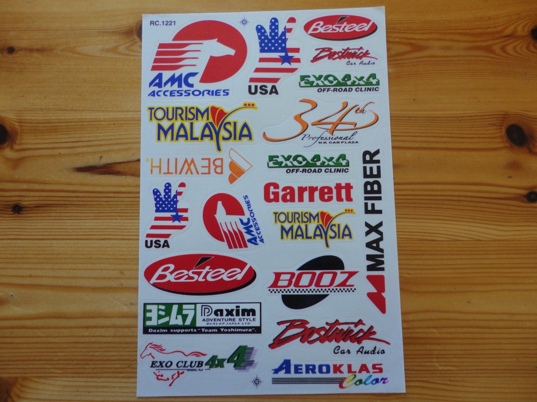 Modellismo RC: Decal für Modelle – Nuovo e nell'imballaggio originale da Horgen venduto da RcModell
