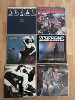 Scorpions Schallplatten Sammlung 6 Stk.
