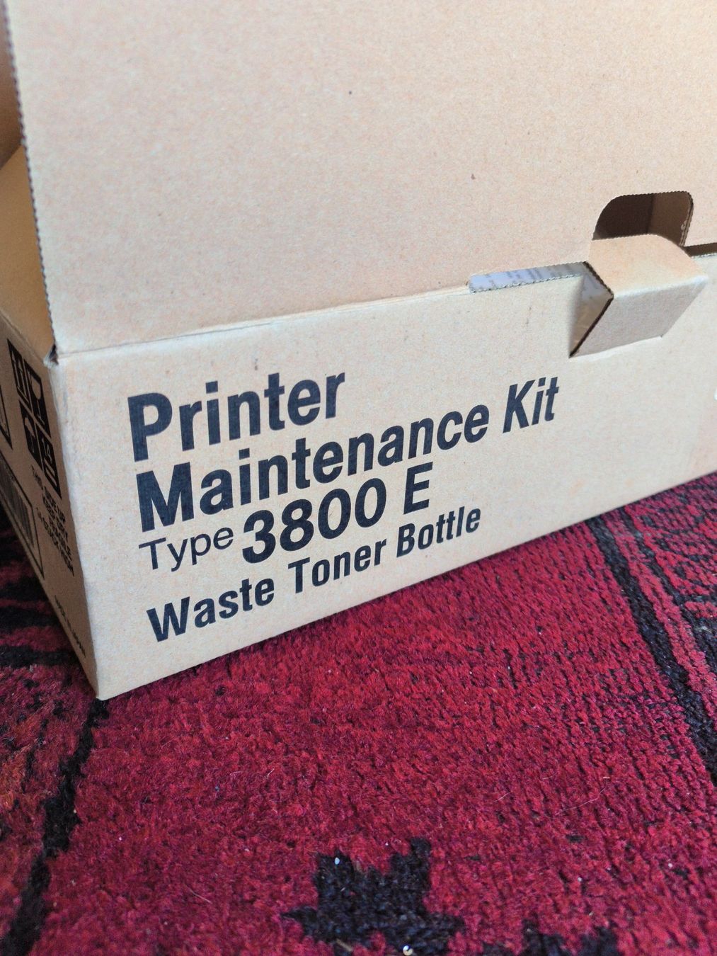 Ricoh Filament: Ricoh Waste Toner Bottle Printer Maintenance Kit type 3800 E – Gebraucht aus Wabern von Silencio 1