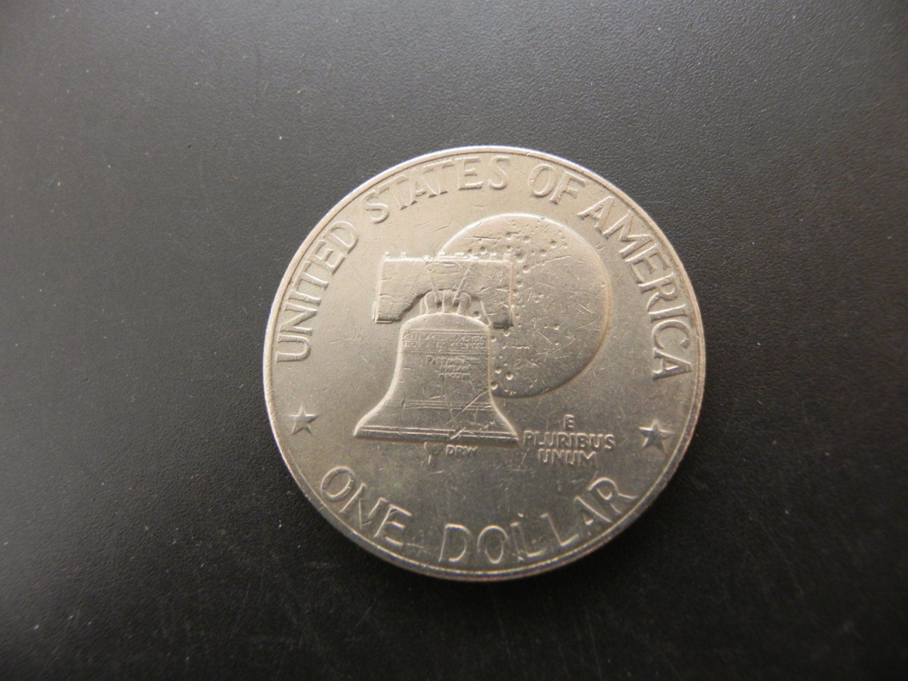 Alle Münzen: USA 1 Dollar 1976  Eisenhower – Gebraucht aus Biel/Bienne von Gogolozi 1