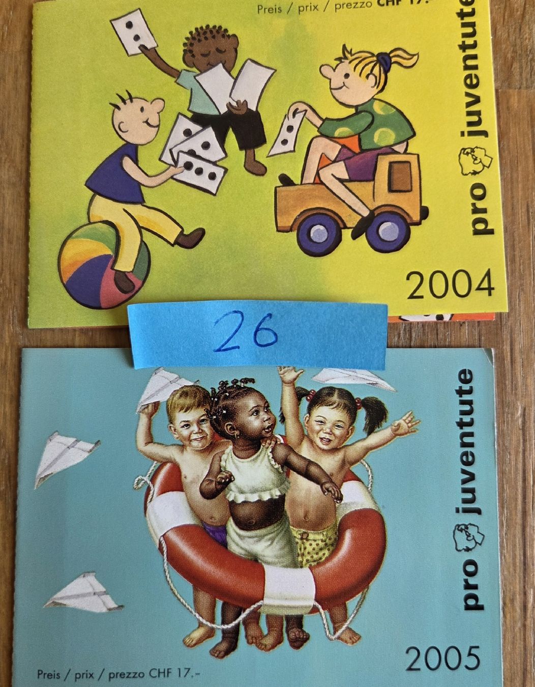 Alle Briefmarken: 2x Pro Juventute Briefmarken Markenheftchen Postfrisch – Neu (gemäss Beschreibung) aus Stans von Ducati16