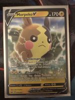 Pokemon Karte Morpeko V 079/202 Elektro Typ Basis Neuwertig