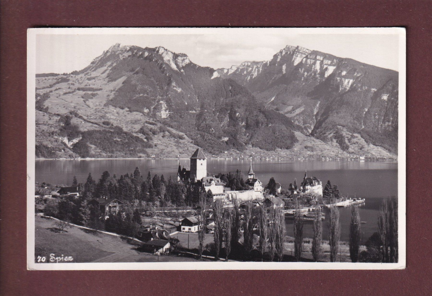 Cartes postales: SPIEZ - 1940 – D'occasion à Pully par nicecards