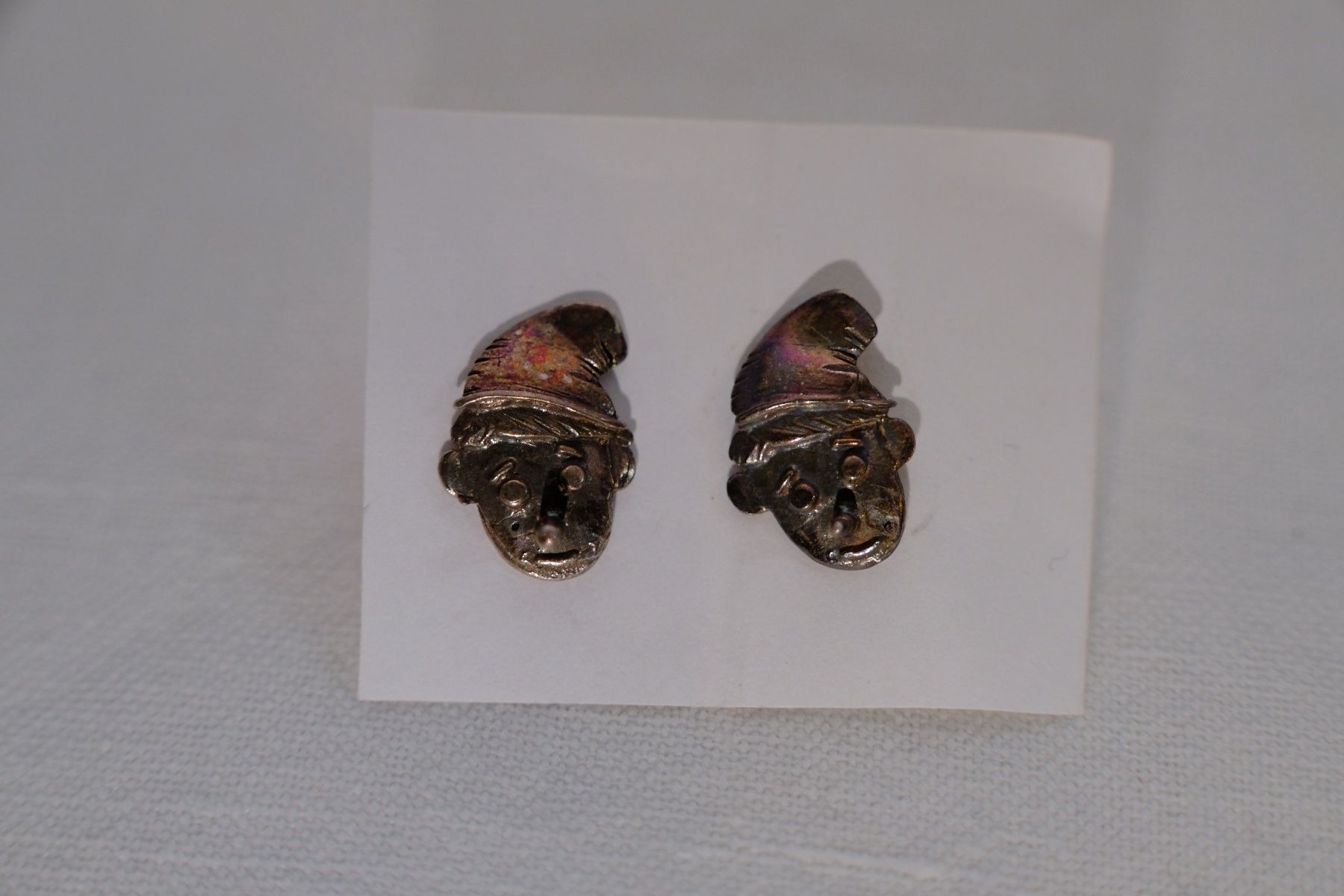 Orecchini pendenti & Orecchini a lobo: Silber 925 Ohrstecker/Anstecker - Sterling Pinocchio – Nuovo e nell'imballaggio originale da Fribourg venduto da Silver_Wat