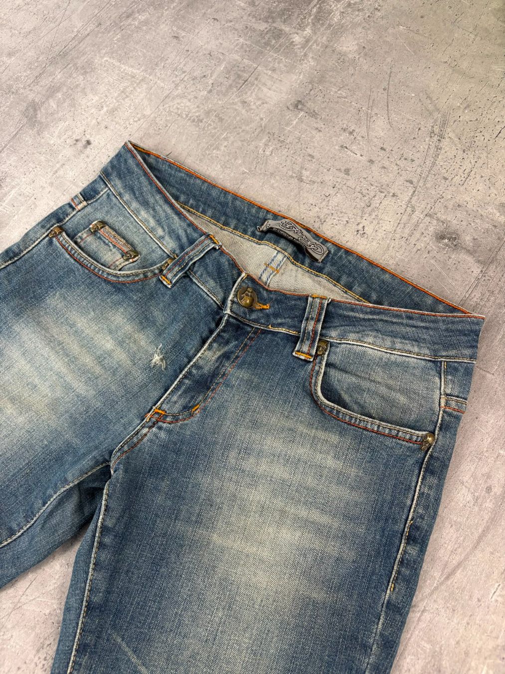 Ed Hardy Jeans: Vintage Ed Hardy Bootcut Jeans (M) – Nuovo (secondo la descrizione) da Werdenberg venduto da hase.vintage 3