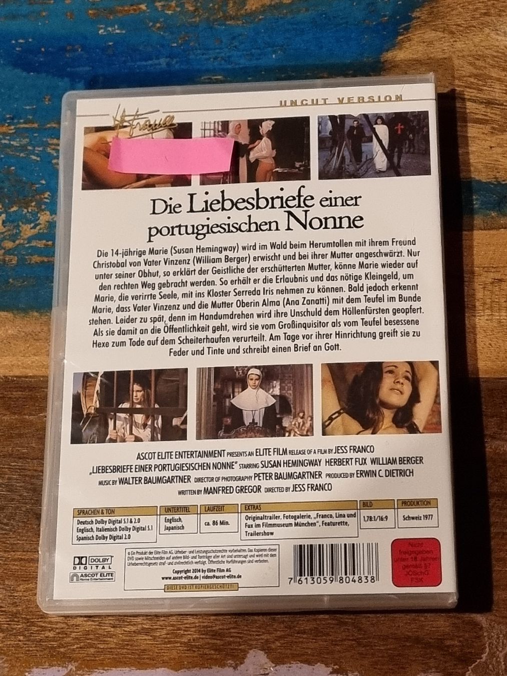 Alle DVDs: Nunsploitation-Collection, DVDs Erotik – Gebraucht aus Winterthur von Belzarek 1