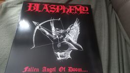 Blasphemy-Fallen Angel..Silber LP Vinyl BLACK METAL Kult