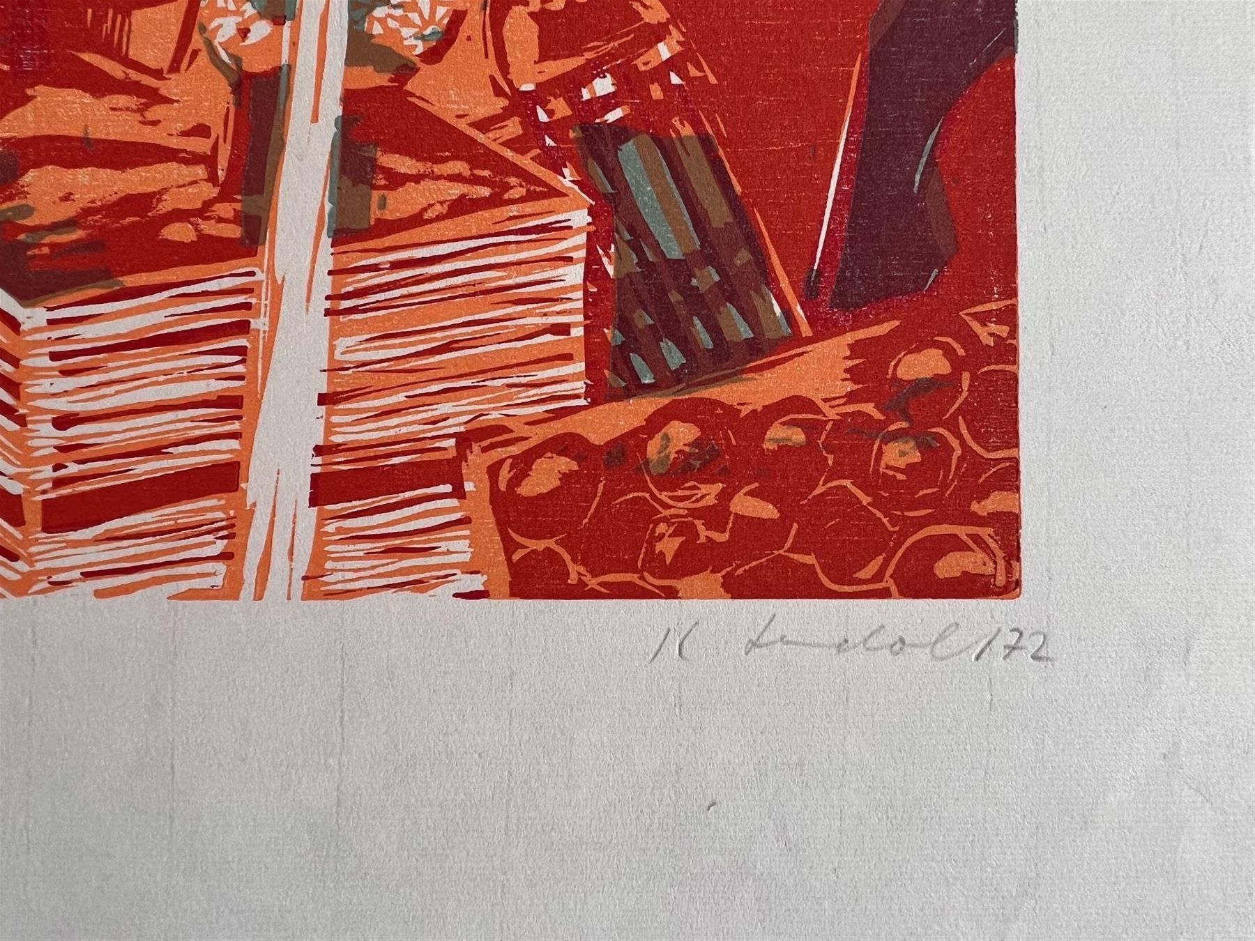 Xilografie: Karl LANDOLT Original-Holzschnitt 1972 – Usato da Adliswil venduto da buch_und_kunst 3