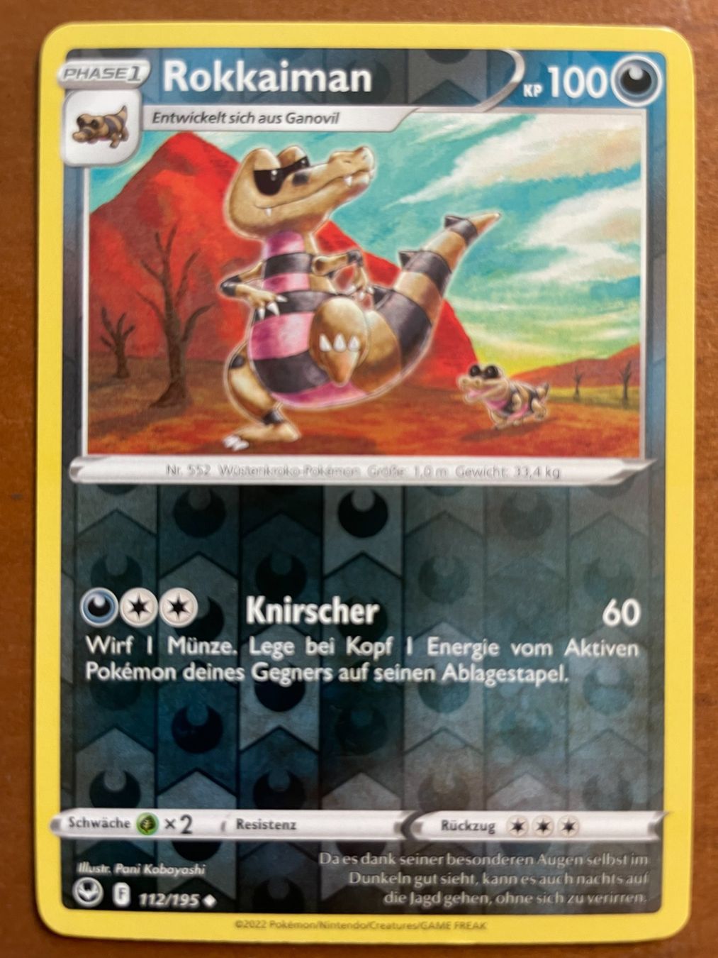 Pokémon Carte collezionabili: Pokemon Rokkaiman Reverse (Versand gratis) – Nuovo (secondo la descrizione) da Chur venduto da Angerson