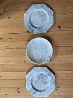 Marmor Teller und Schale