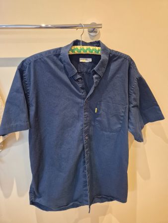 Kurzarmhemd blau, Gr. L  SWITCHER