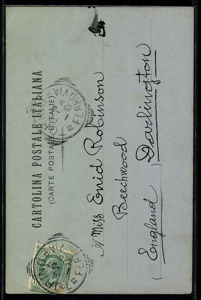 Ansichtskarten: Handgemalt sign. Golia, Eugenio Colmo (1 – Gebraucht aus Berlin von bartko-reher 1