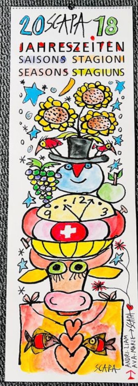 Calendari: Ted Scapa Kalender 2017 bis 2023 – Nuovo (secondo la descrizione) da Männedorf venduto da Suvretaner 5