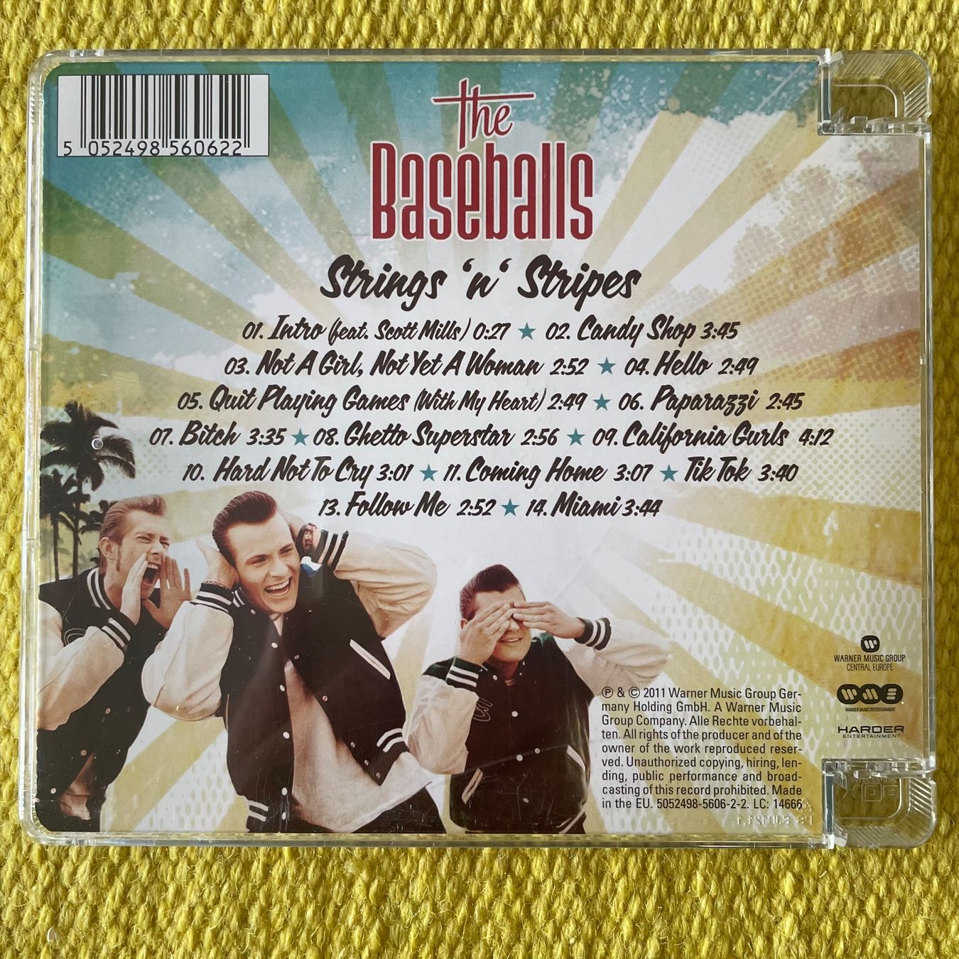 CD: THE BASEBALLS-STRINGS N STRIPES – Usato da Rorschacherberg venduto da CD-Roli 1