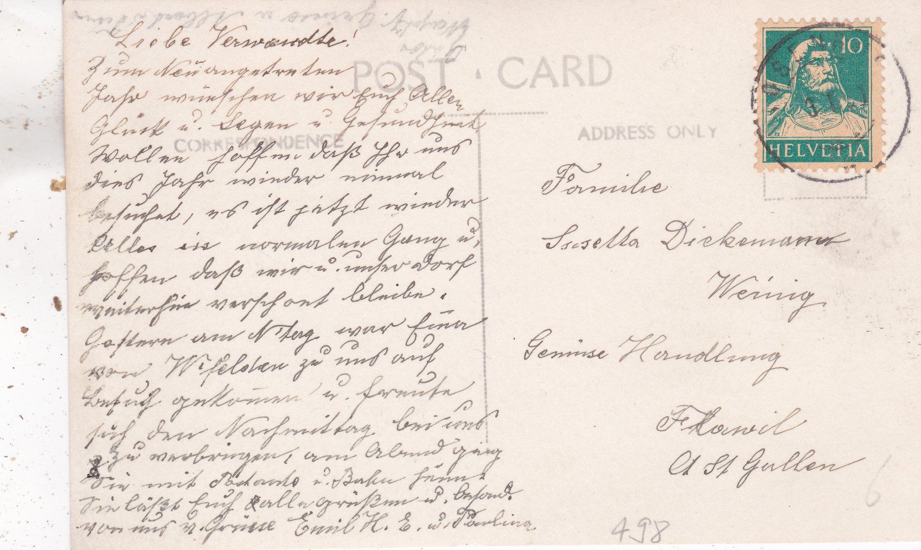 Cartes postales: Panorama vom Nollen – D'occasion à Herisau par Lisegrat2008 1