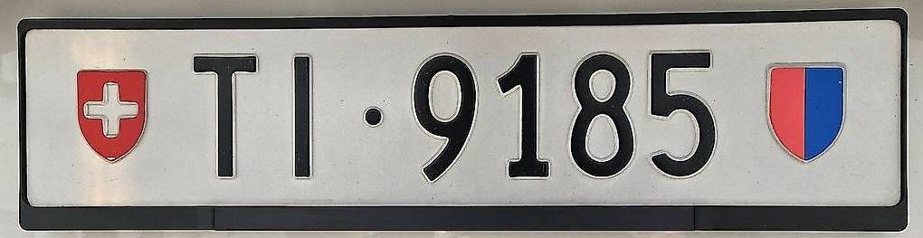 Schilder: TARGA AUTO TI 9185 – Gebraucht aus Tenero von Bobocop_99