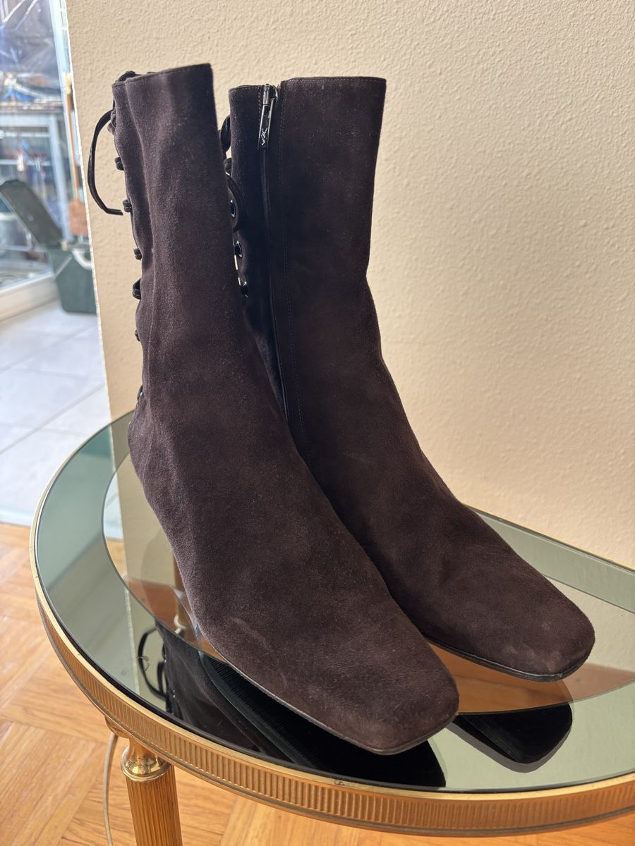 Scarpe da donna: Bottines vintage Yves Saint Laurent – Usato da Ecublens VD venduto da donyte