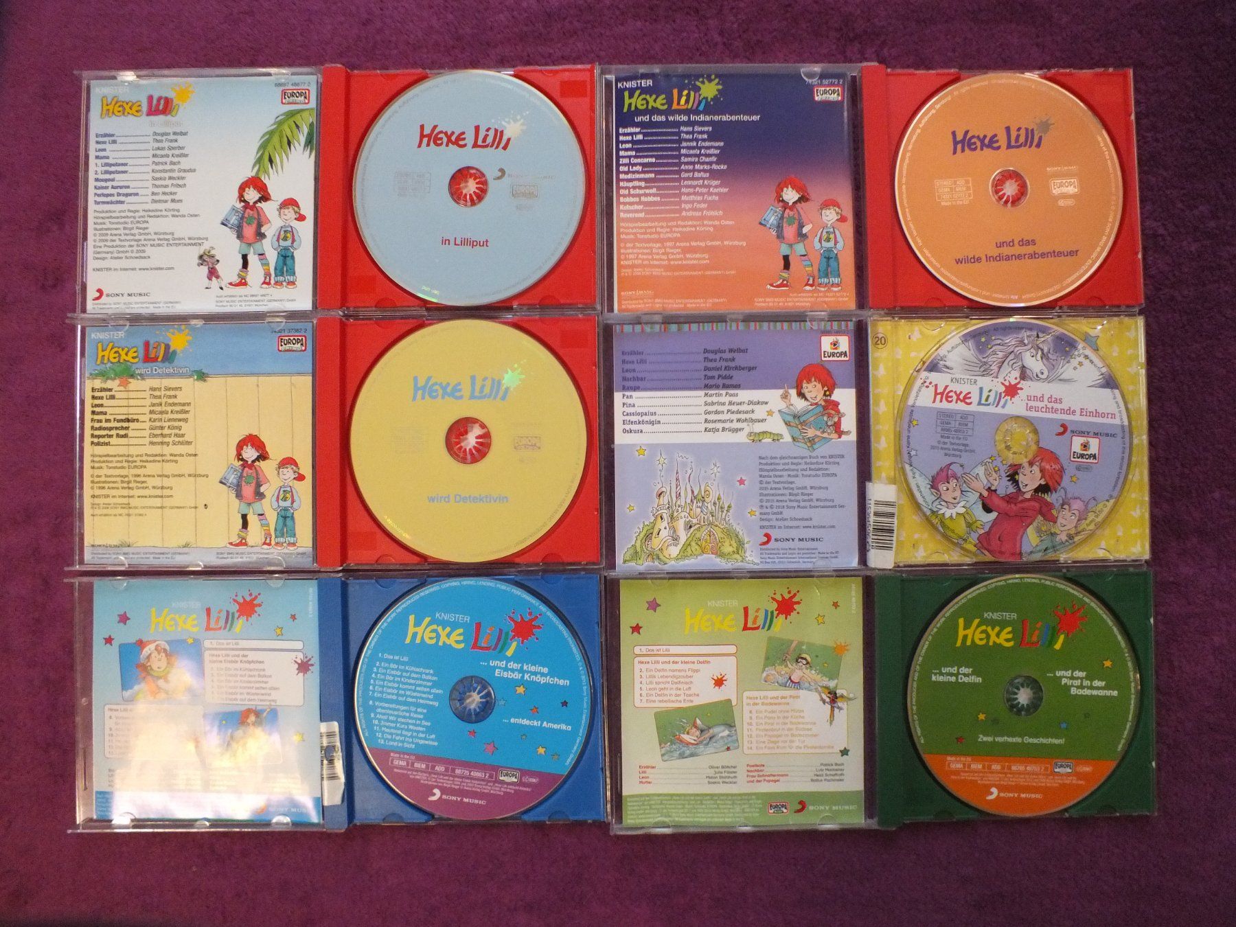 CD: 6 - Hexe Lilli - Hörspiel CD´s – Usato da Müllheim Dorf venduto da Seeeule01 7