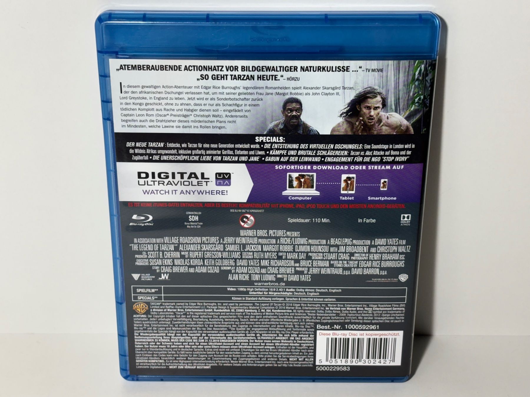 Tutti i DVDs: Legend of Tarzan Blu Ray – Usato da Wilderswil venduto da Sstriker 1