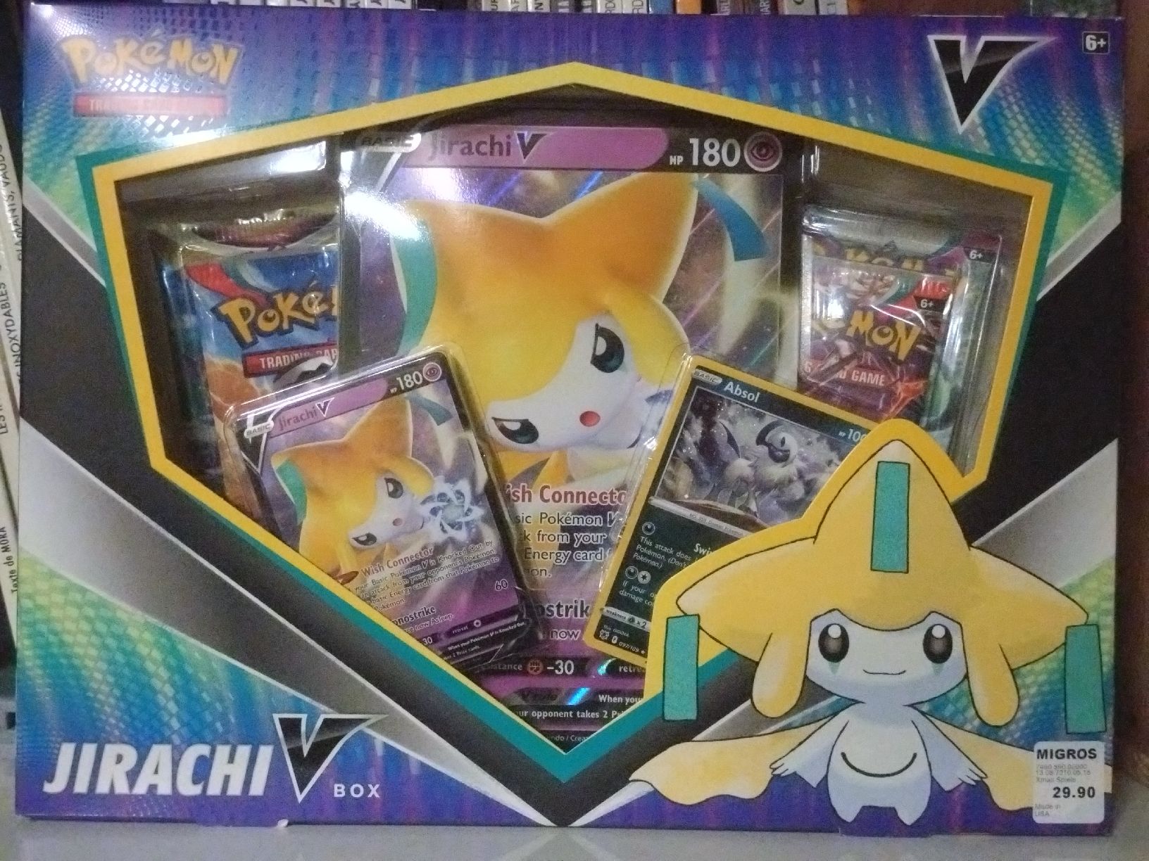 Pokémon Carte collezionabili: Pokémon TCG - Jirachi V Box - Scellée - ENG – Nuovo e nell'imballaggio originale da Farvagny-le-Grand venduto da LaCaverne