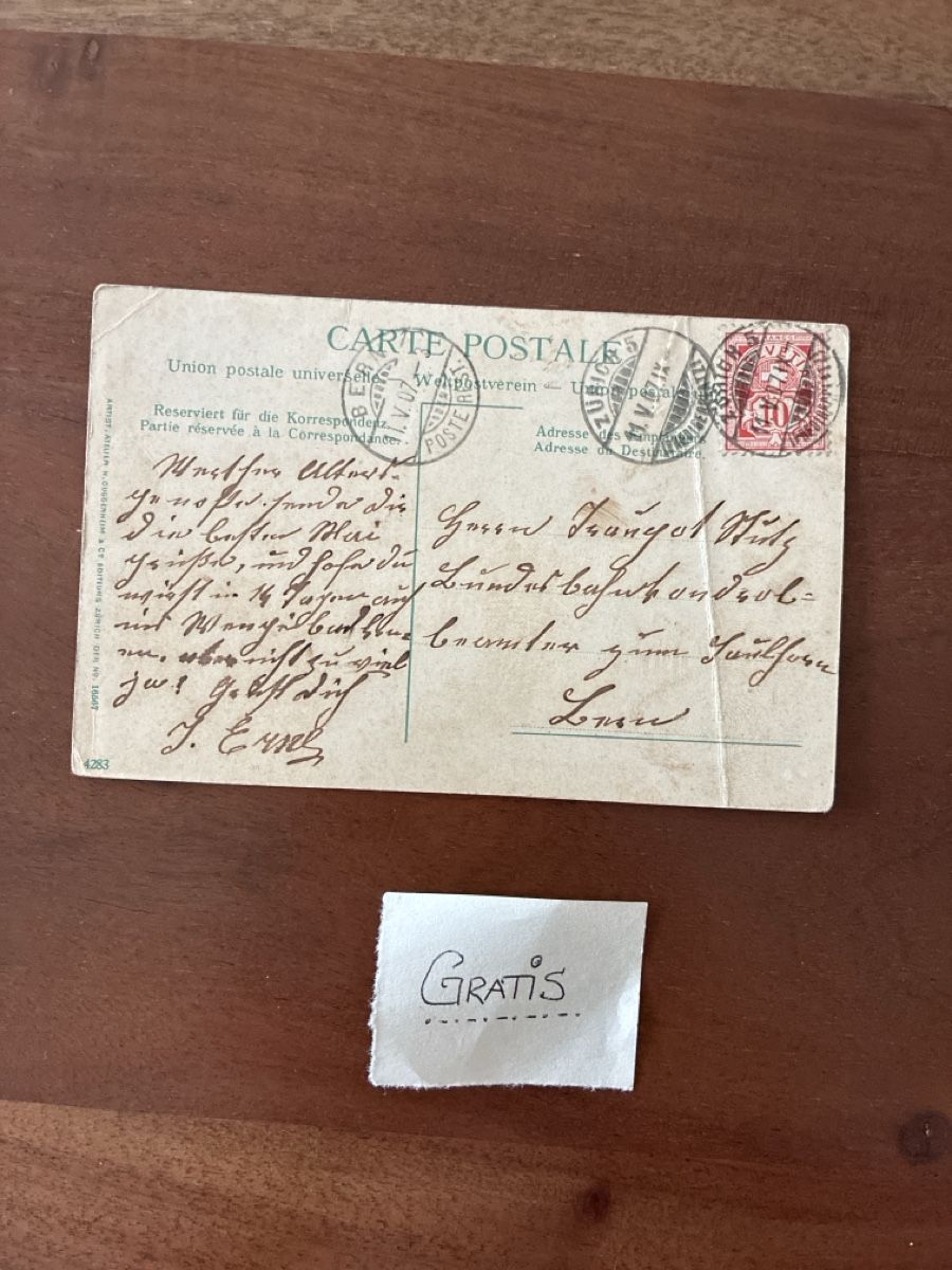 Cartoline postali: 10 Ansichtskarten Schweiz vom Wildkirchli AP. A – Usato da Oftringen venduto da Cla.vD.74 5