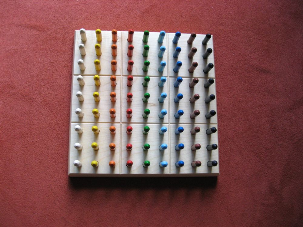 Colorsudoku Farbsudoku aus Holz | Kaufen auf Ricardo