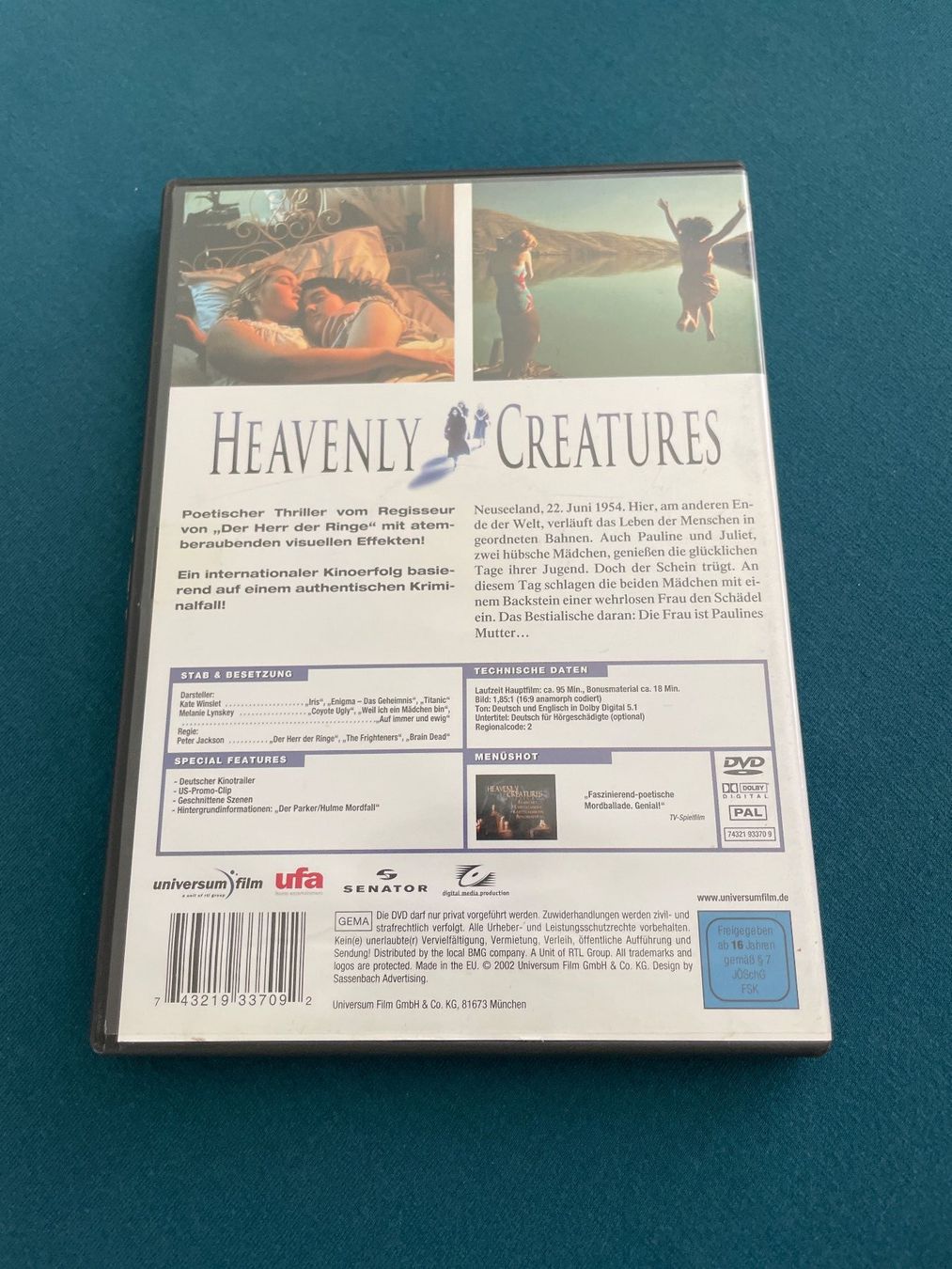 Tutti i DVDs: Heavenly Creatures DVD von Peter Jackson mit Kate Winslet – Usato da Bülach venduto da bjoernbenny 1