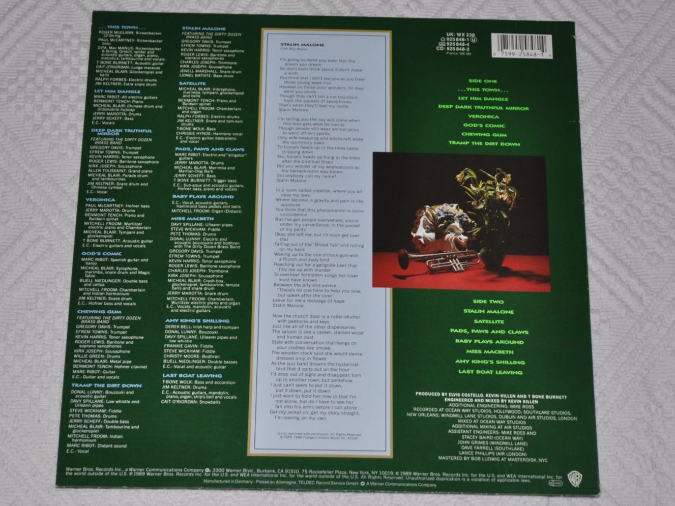 Dischi in vinile: LP Elvis Costello - Spike - The Beloved Entertainer – Usato da Boll venduto da Theodora15 1