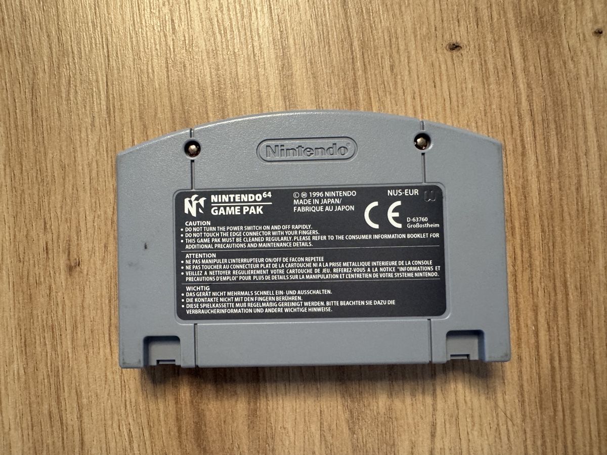Nintendo Spiele: Nintendo 64 Wave Race 64 Spielmodul – Gebraucht aus Biberist von etesummer 1